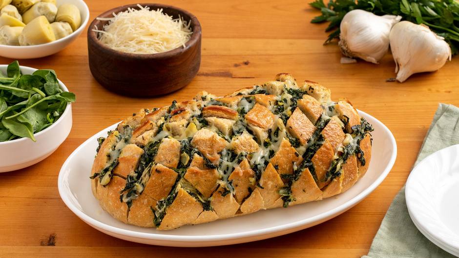 Spinach and Artichoke PullApart Bread Food Lion