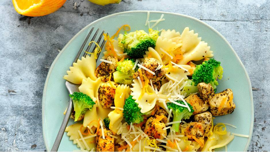Bowtie Pasta with Citrus Butter and Herbed Chicken Giant Food