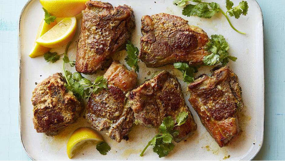 YogurtMarinated Lamb Loin Chops Giant Food Store