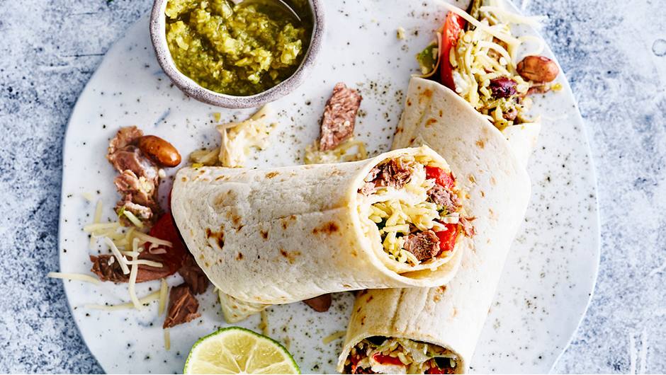 Steak and Bean Burrito Giant Food