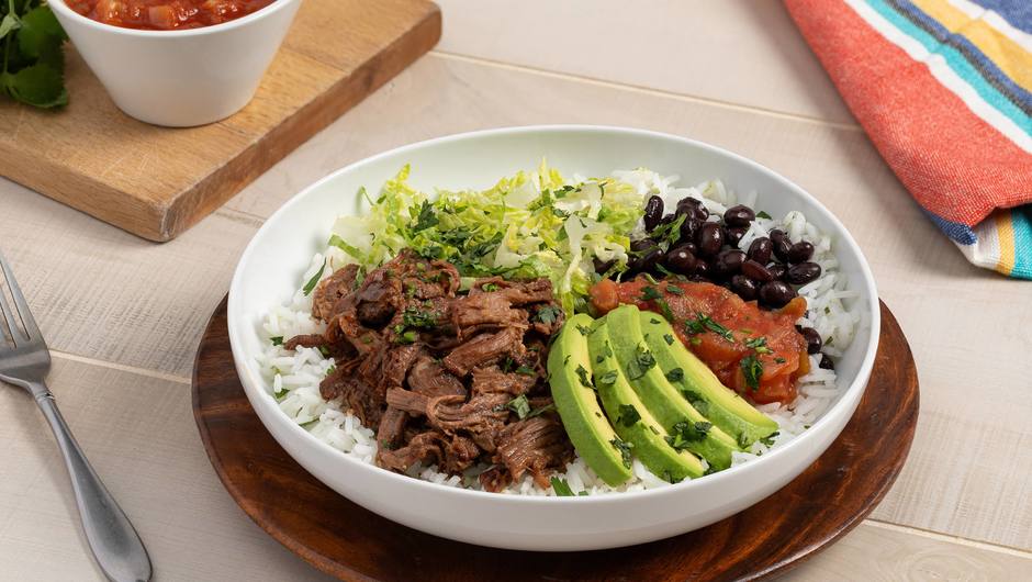 Slow Cooker Barbacoa Beef Bowls Food Lion