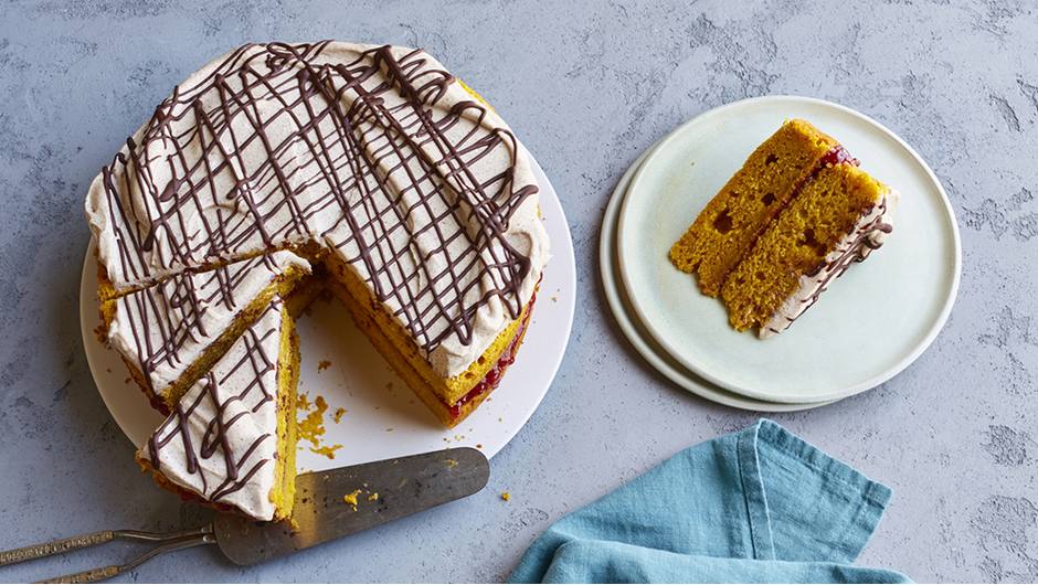 Pumpkin Spice Layer Cake-image