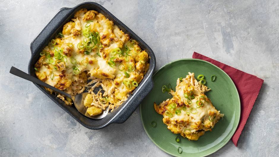 Buffalo Chicken Gnocchi Bake-image