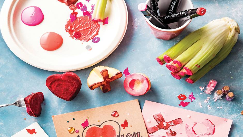 How to Make Veggie Stamps Stop and Shop