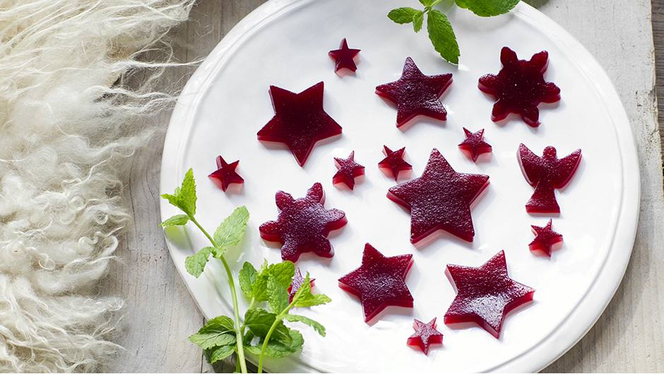 Cranberry Jelly Cutouts-image