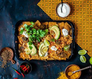 Pulled Chicken Nachos