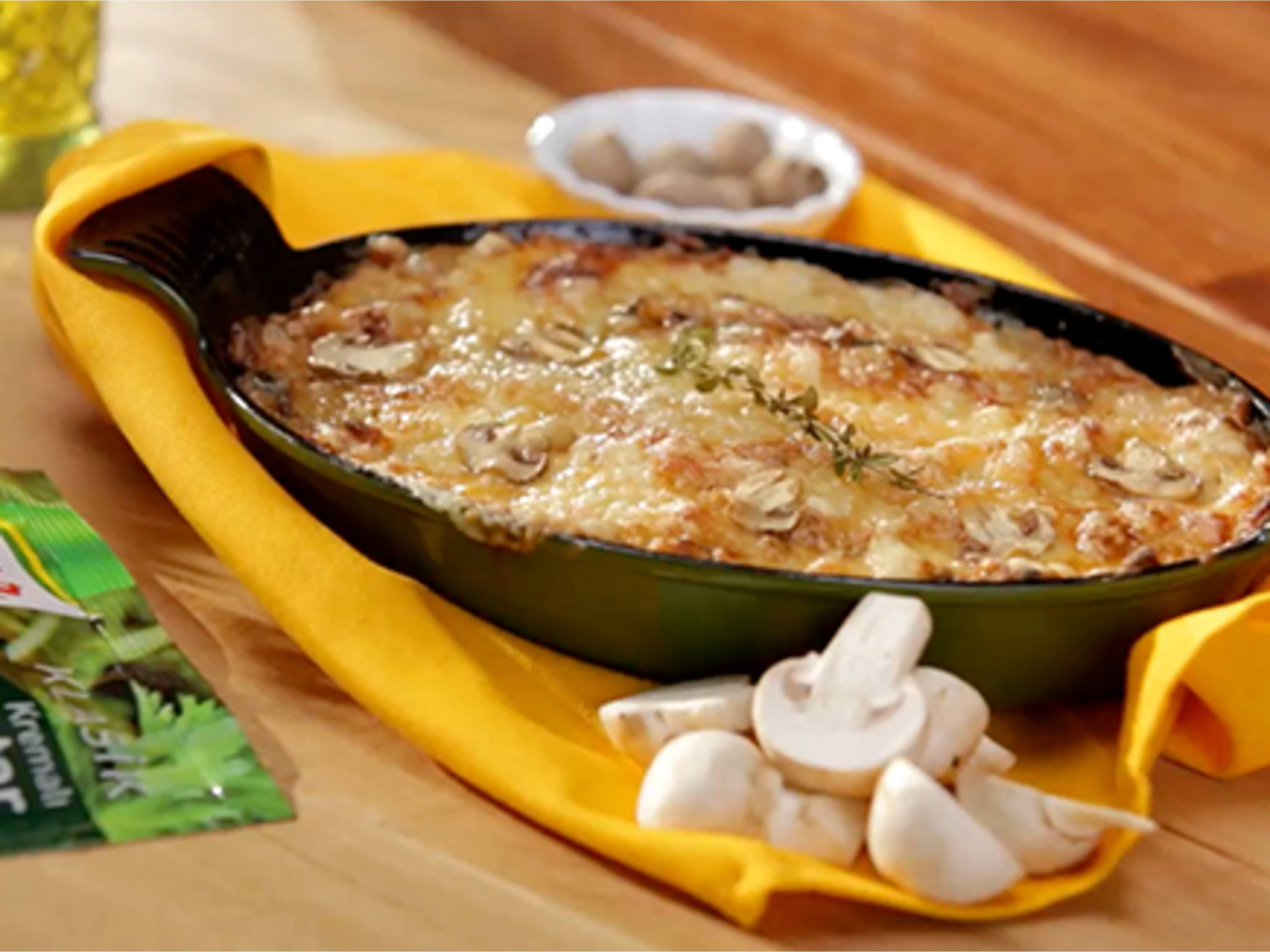 Kerevizli Patates Graten Kerevizli Patates Graten