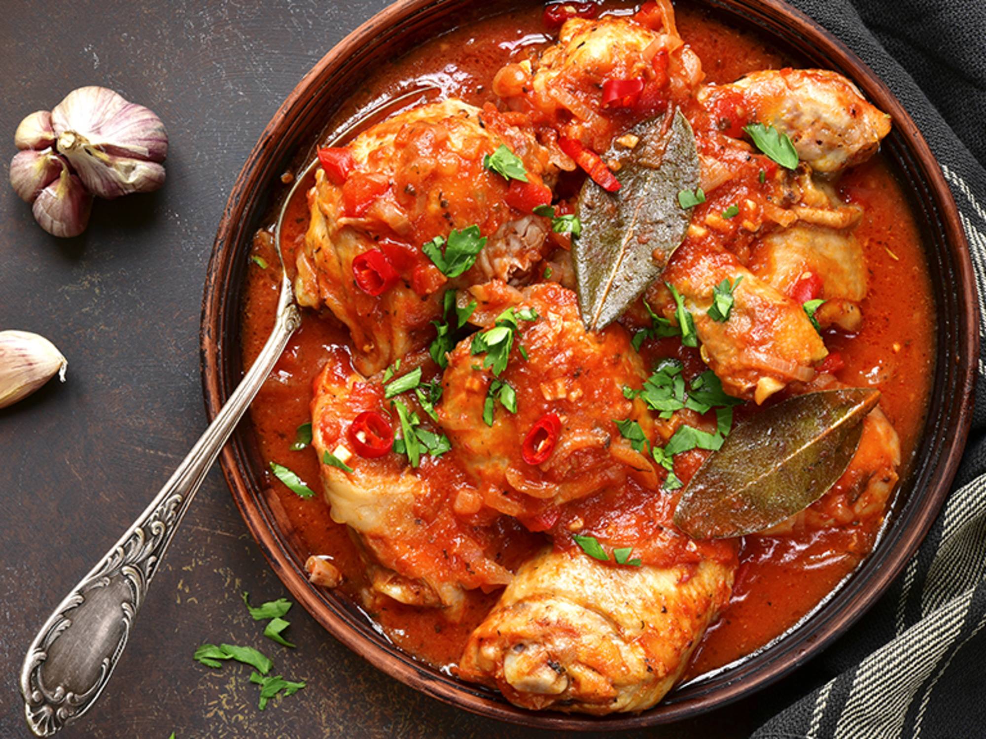 Spicy Chicken Stew with Vegetables Spicy Chicken Stew with Vegetables