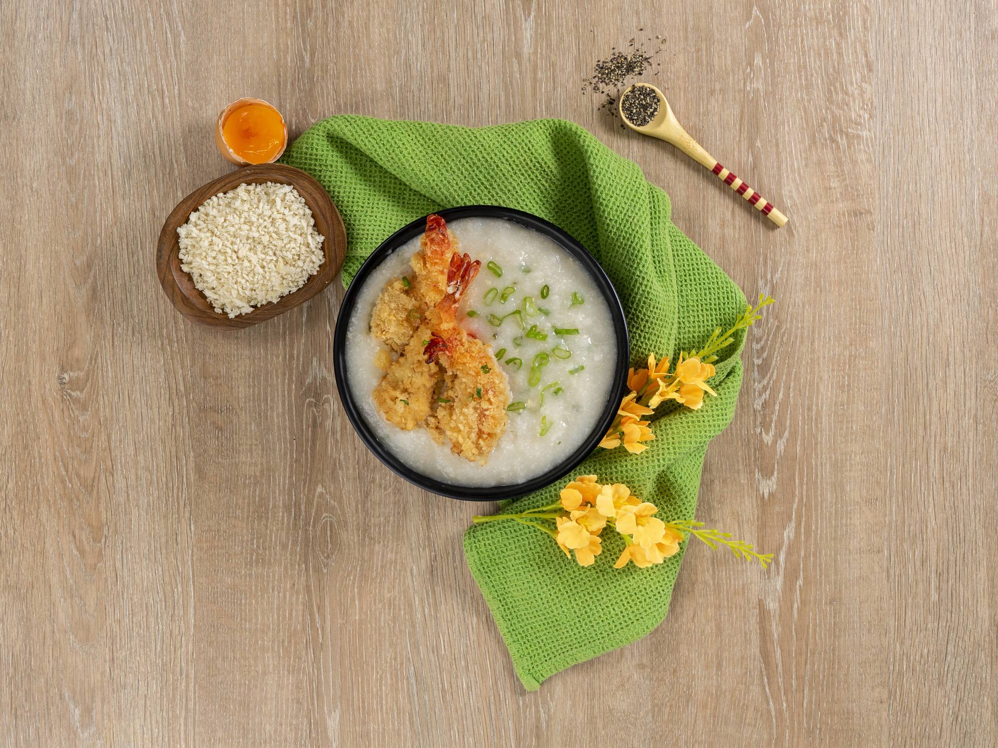 ခနောဆန်ပြုတ်နဲ့ လိုက်ဖက်လှတဲ့ ကြွပ်ကြွပ်မွမွ ပုစွန်တန်ပူရာ ခနောဆန်ပြုတ်နဲ့ လိုက်ဖက်လှတဲ့ ကြွပ်ကြွပ်မွမွ ပုစွန်တန်ပူရာ