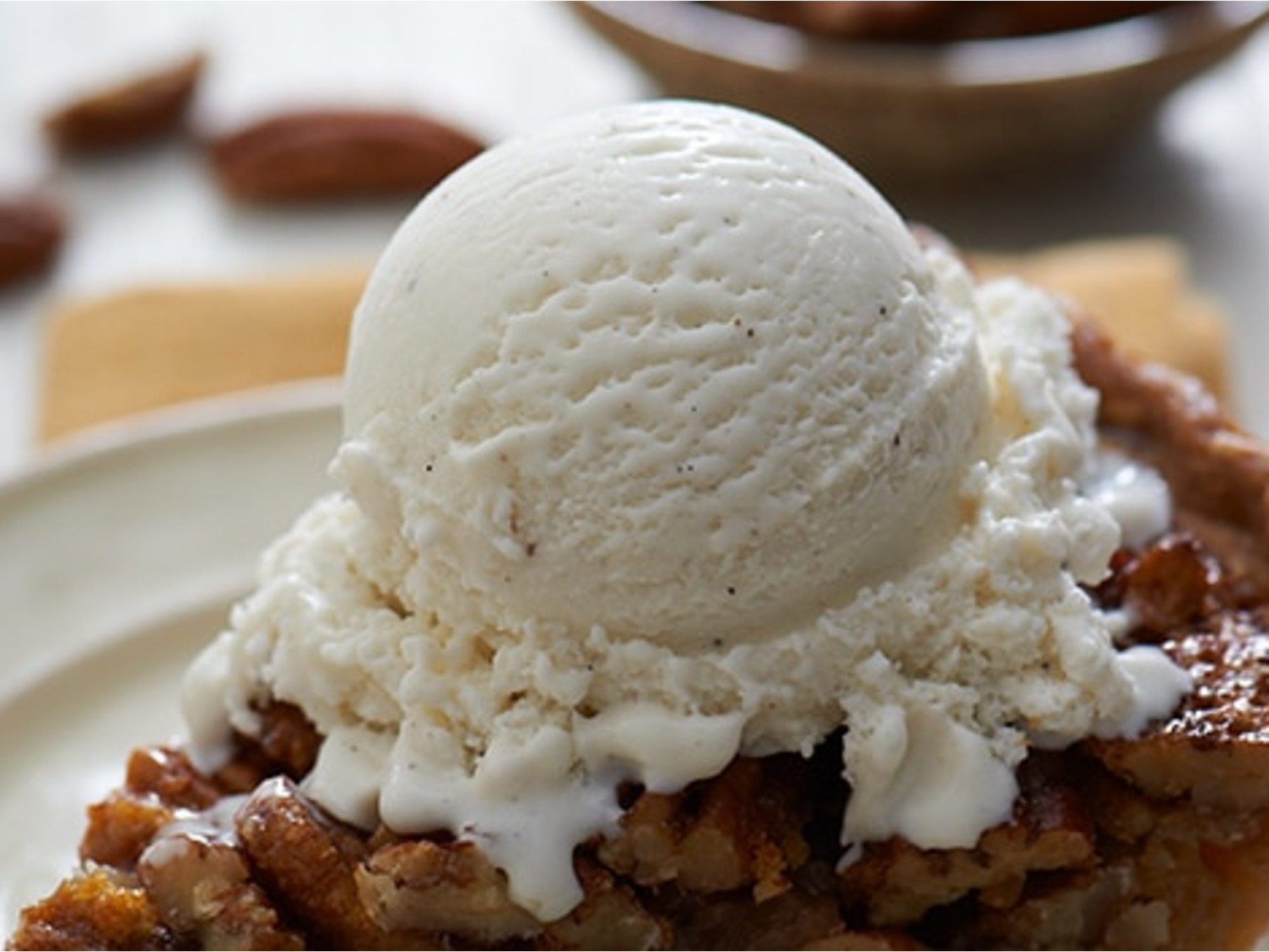 Maple Pecan Pie a la Mode