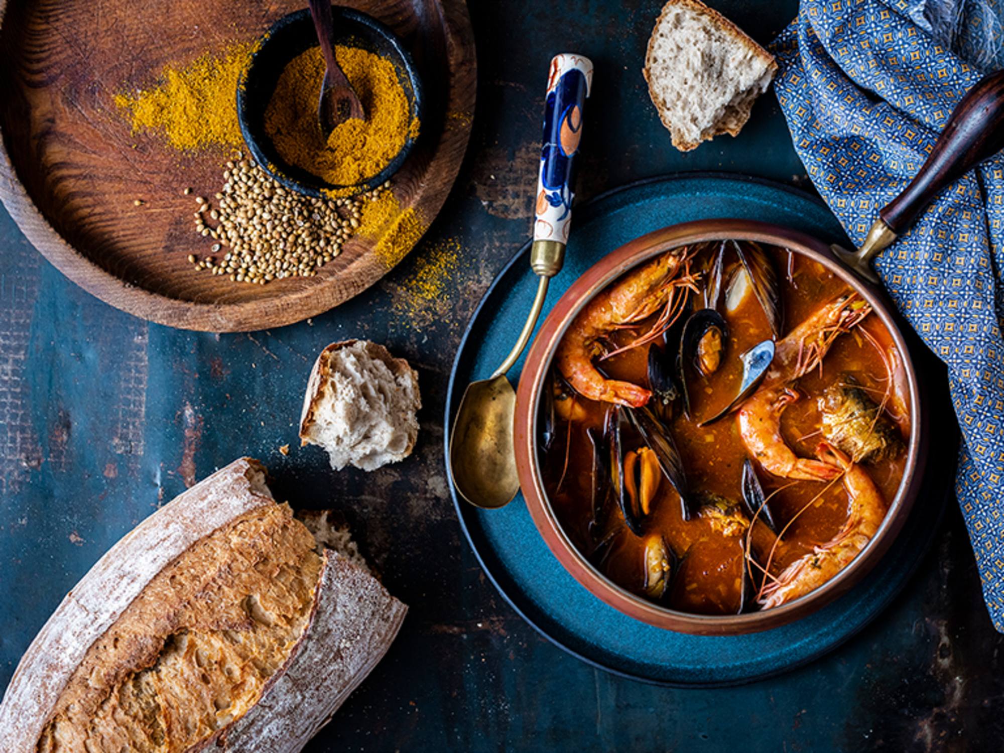 Seafood Curry Pot Seafood Curry Pot
