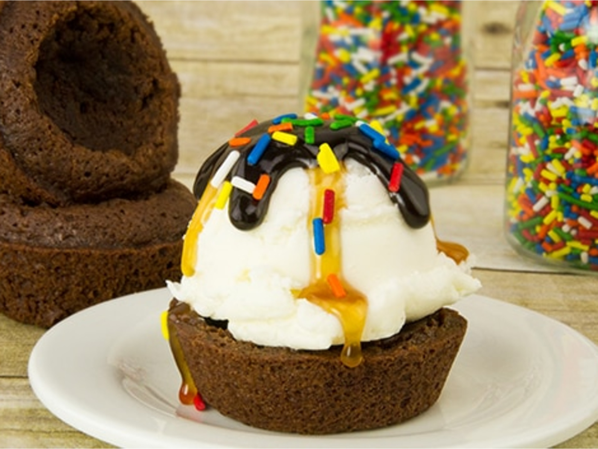 Brownie Ice Cream Pizza