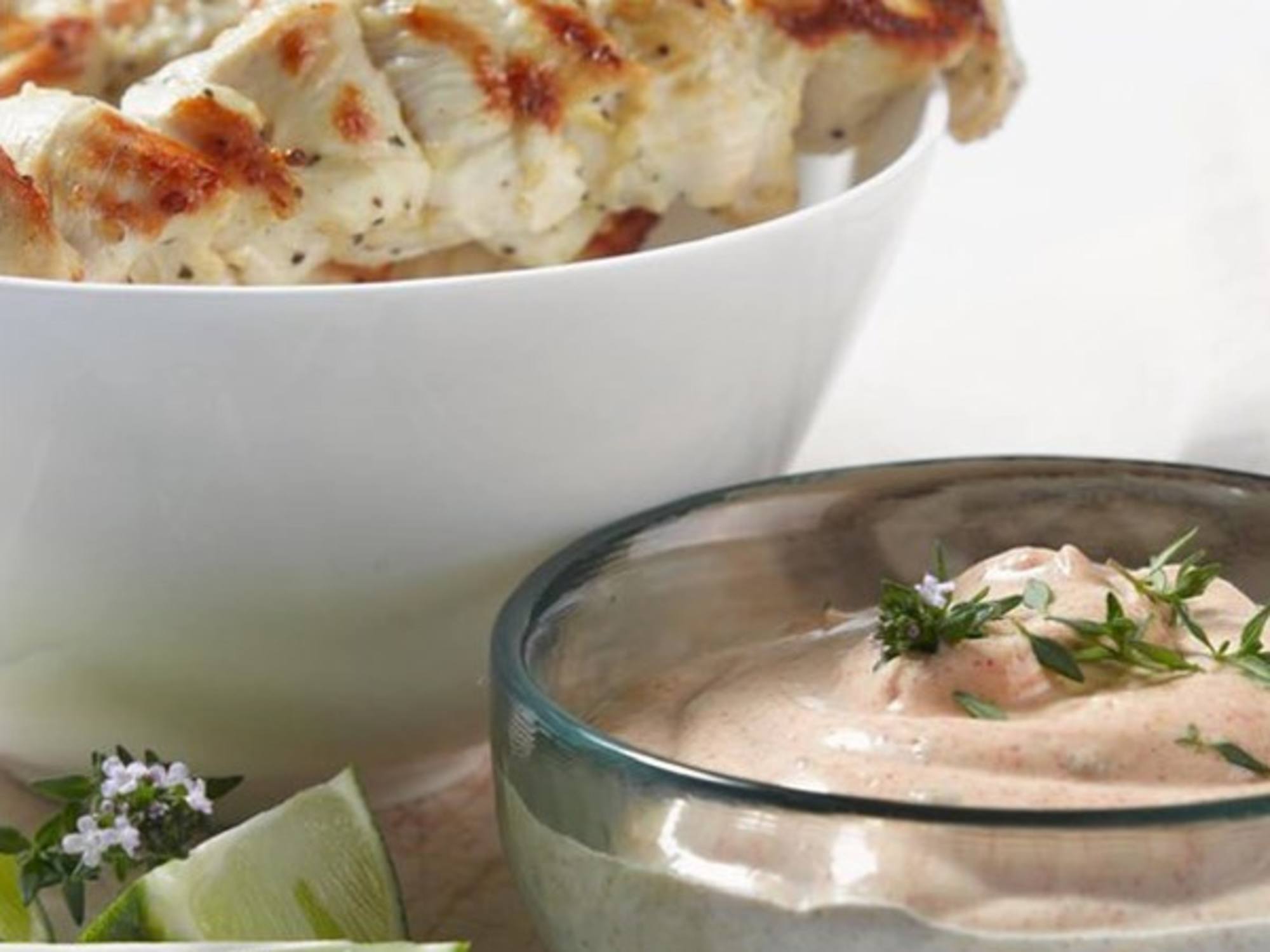 Chicken Skewers with Smoked Paprika Mayonnaise Best Foods™ New Zealand