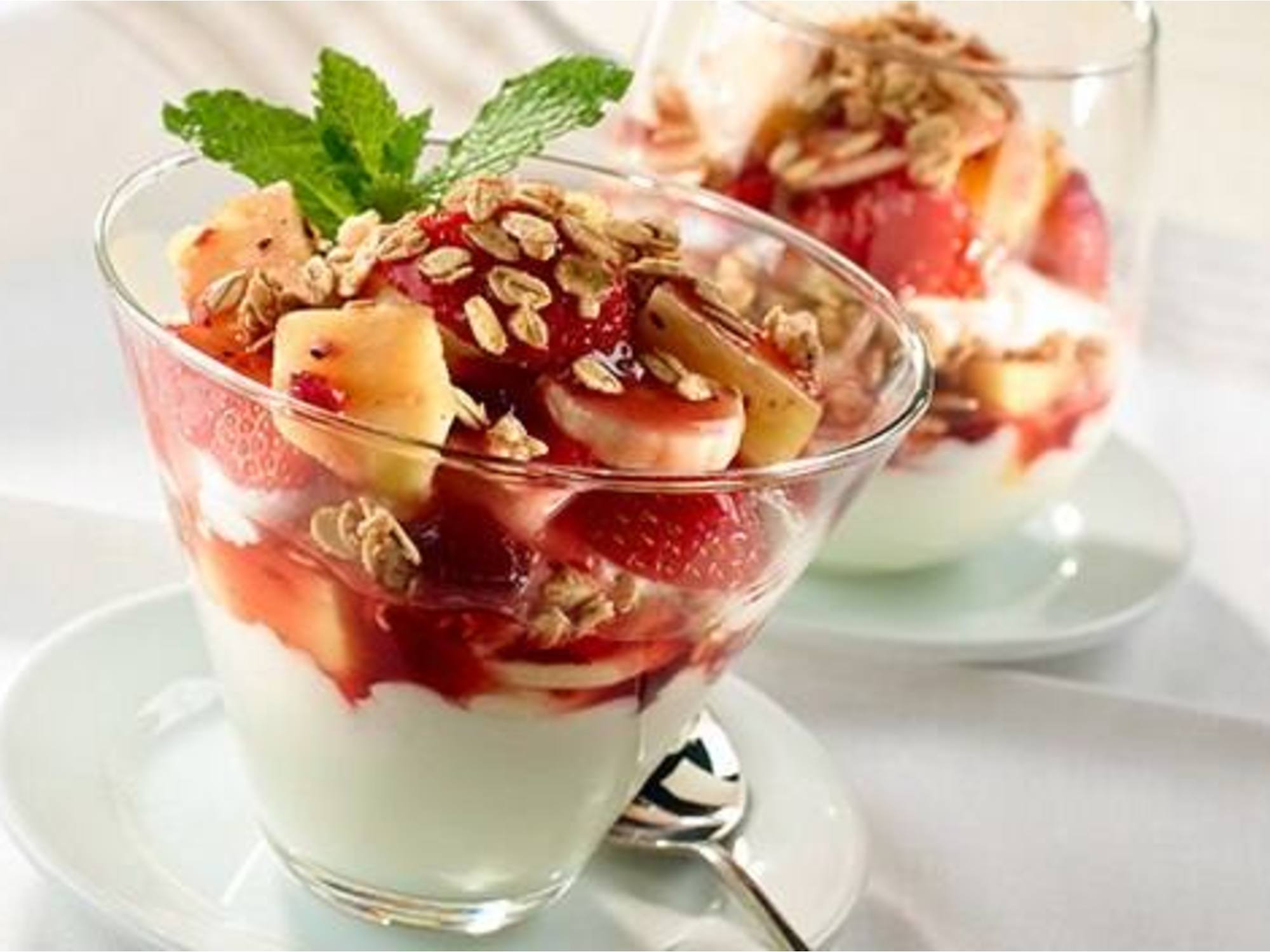 Fruit Salad Parfaits