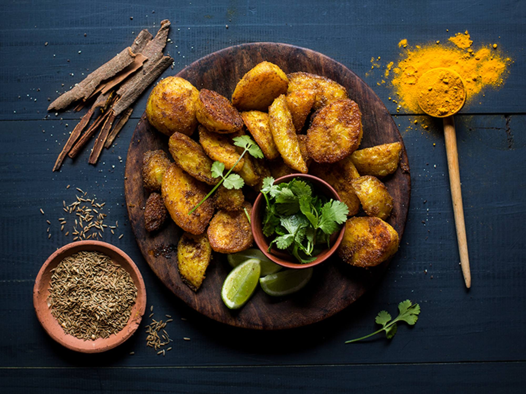 Spicy Golden Roast Potato Wedges Spicy Golden Roast Potato Wedges