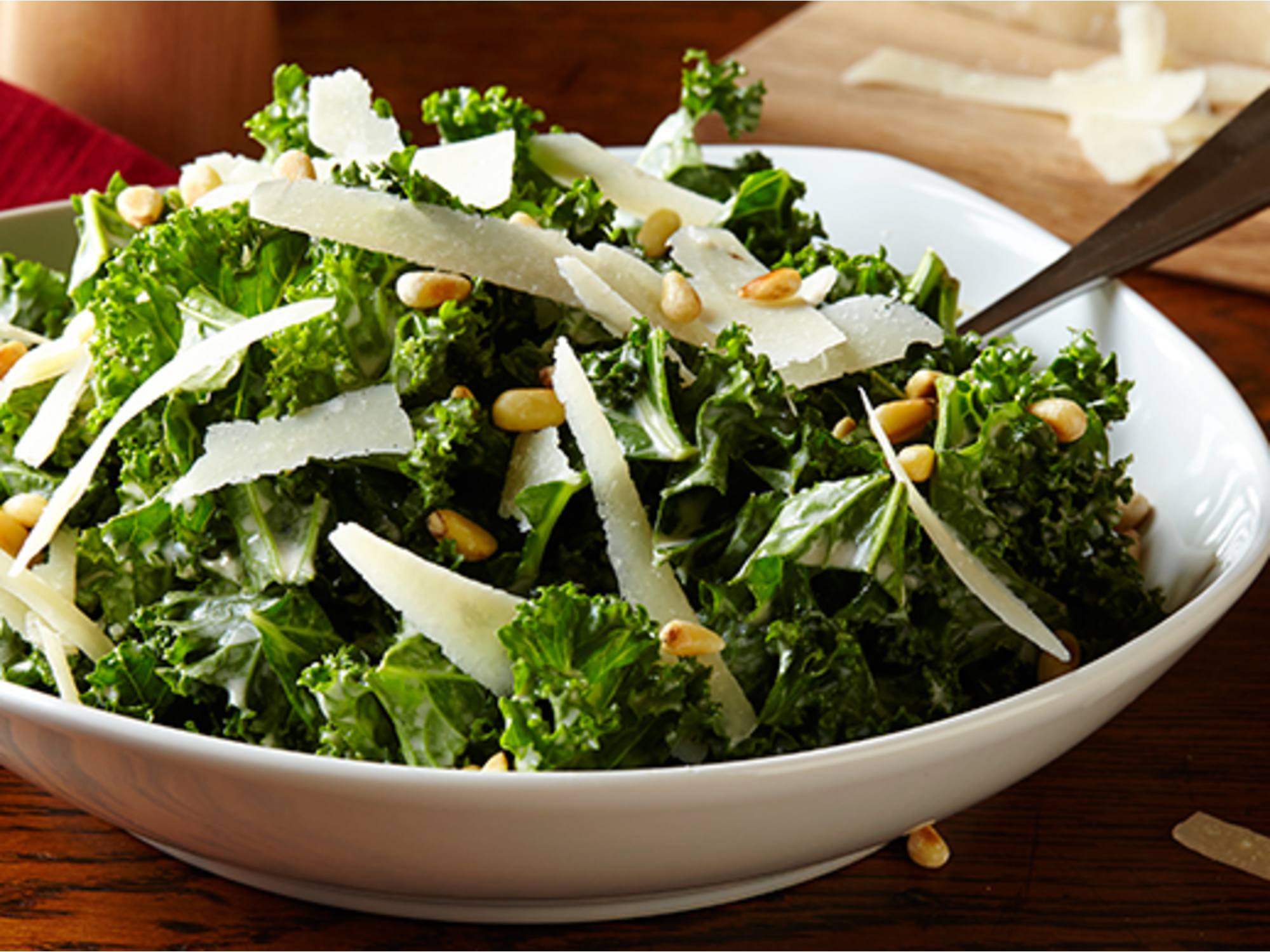 Kale, Parmesan & Pine Nut Salad Hellmann’s Australia