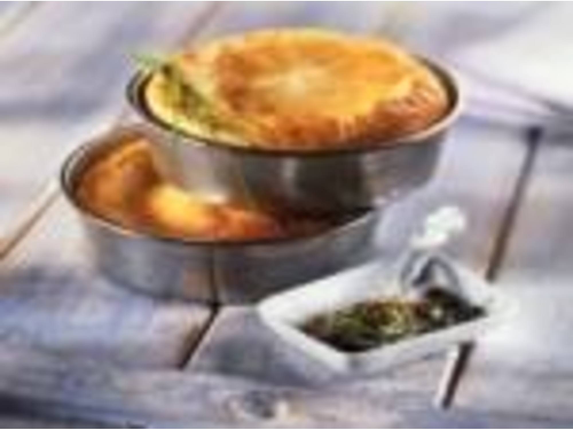 Tarte au fromage de chèvre frais et à la ciboulette