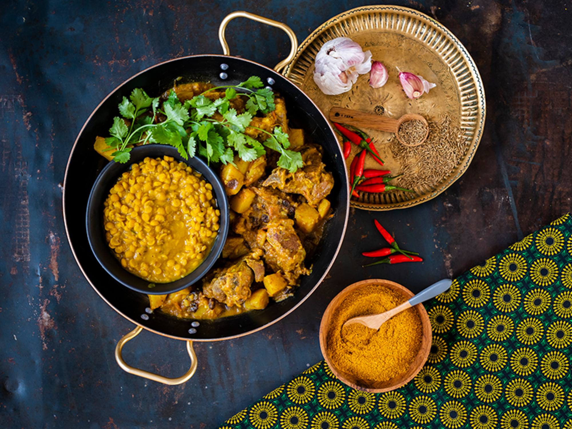 Mutton Curry with Dhal Mutton Curry with Dhal