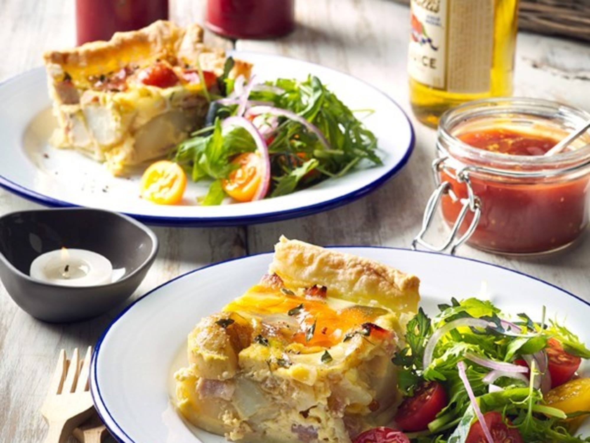 Guy Fawkes Bacon and Egg Pie Best Foods™ New Zealand