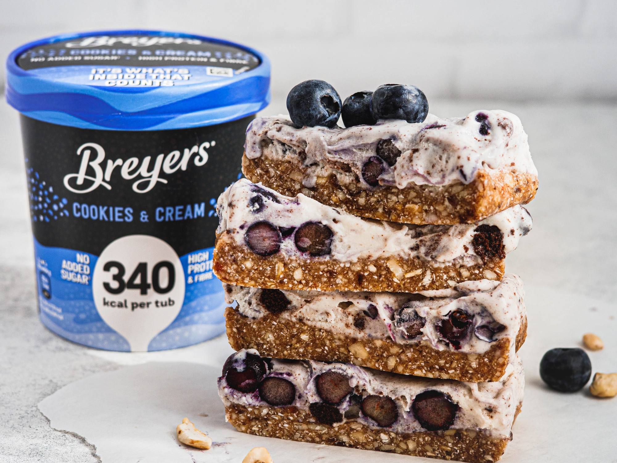 Breyers BlaubeerEisriegel Breyers