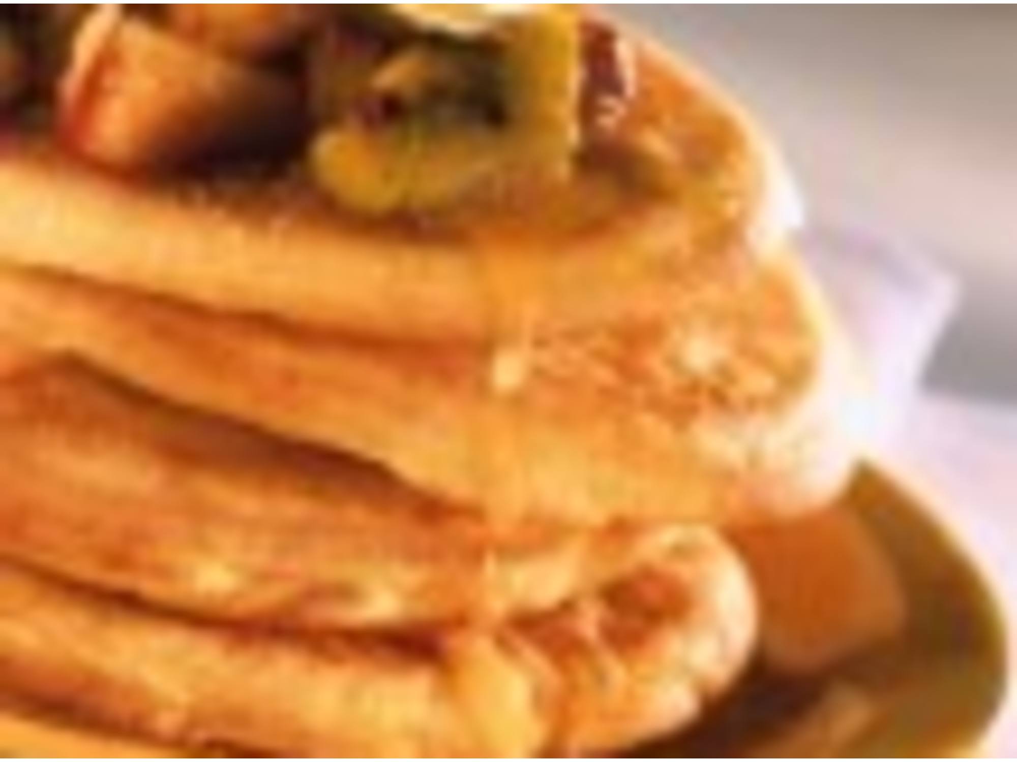 Pancakes et compotée de fruits