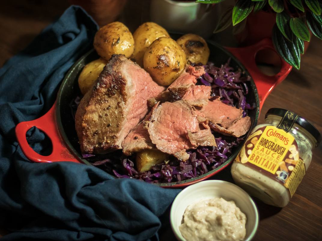 Roast Beef With Horseradish Sauce Colman S