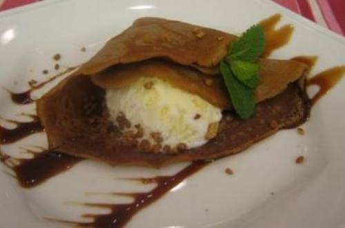Crepes de chocolate