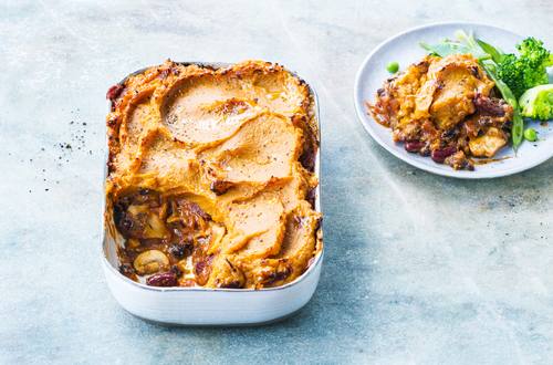 Sweet Potato & Black Bean Shepherds Pie