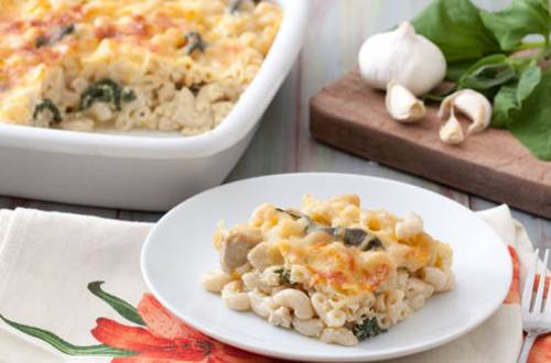 Baked Mac and Chicken Cheese Recipe