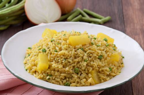 Pineapple Curry Fried Rice Recipe