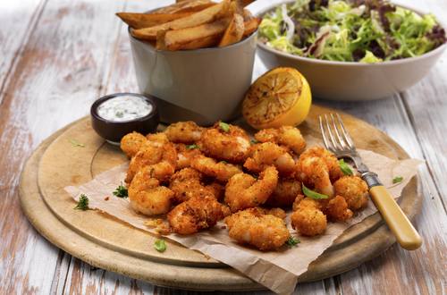 breaded scampi