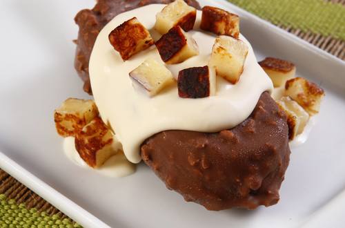 Praliné ao Creme de Queijo