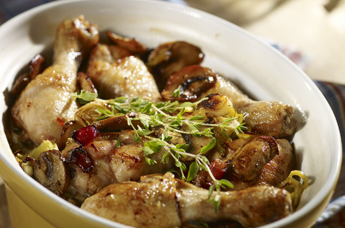 "Chicken Thigh, Leek and Mushroom Casserole | Knorr UK"