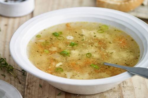 Chicken & pasta soup