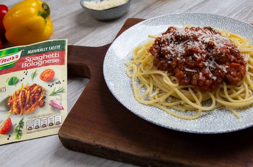Spaghetti Bolognese with Hidden Vegetables