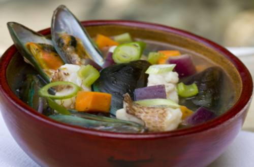 Seafood Vegetable Soup Recipe