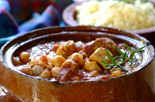 chicken and chorizo stew