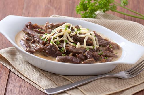 Cheesy Creamy Beef Recipe