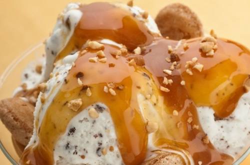 Pavê de doce de leite com castanha