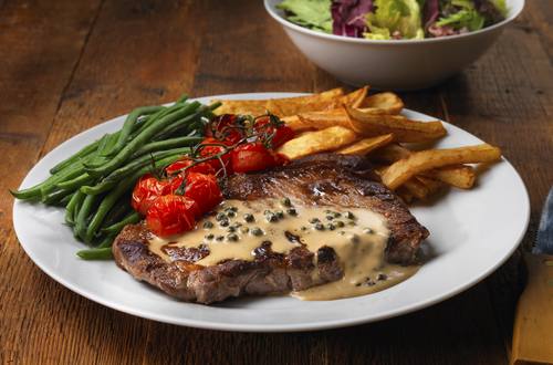 Steak au Poivre