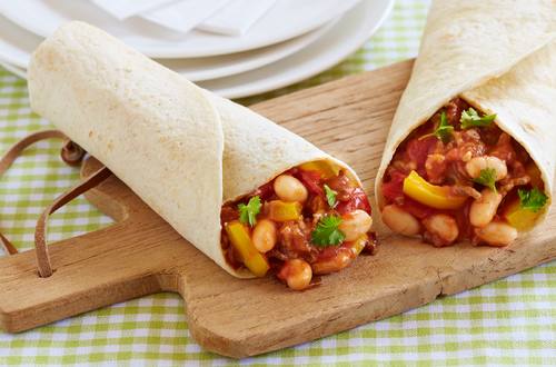 wraps mit chili con