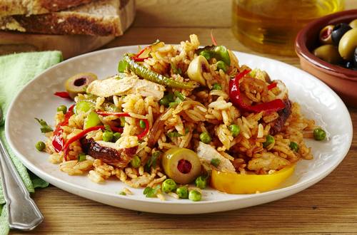 spanish style chicken and rice