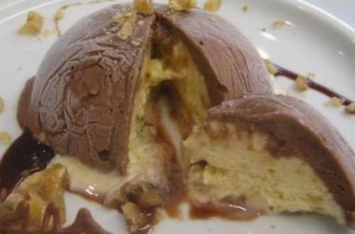 Mini enformado de sorvete