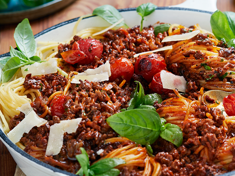 Spaghetti Bolognese With Turkey Mince Tabitomo
