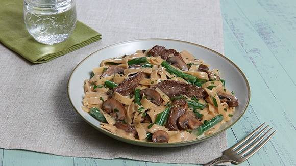 Steak & Mushroom Stroganoff Steak & Mushroom Stroganoff