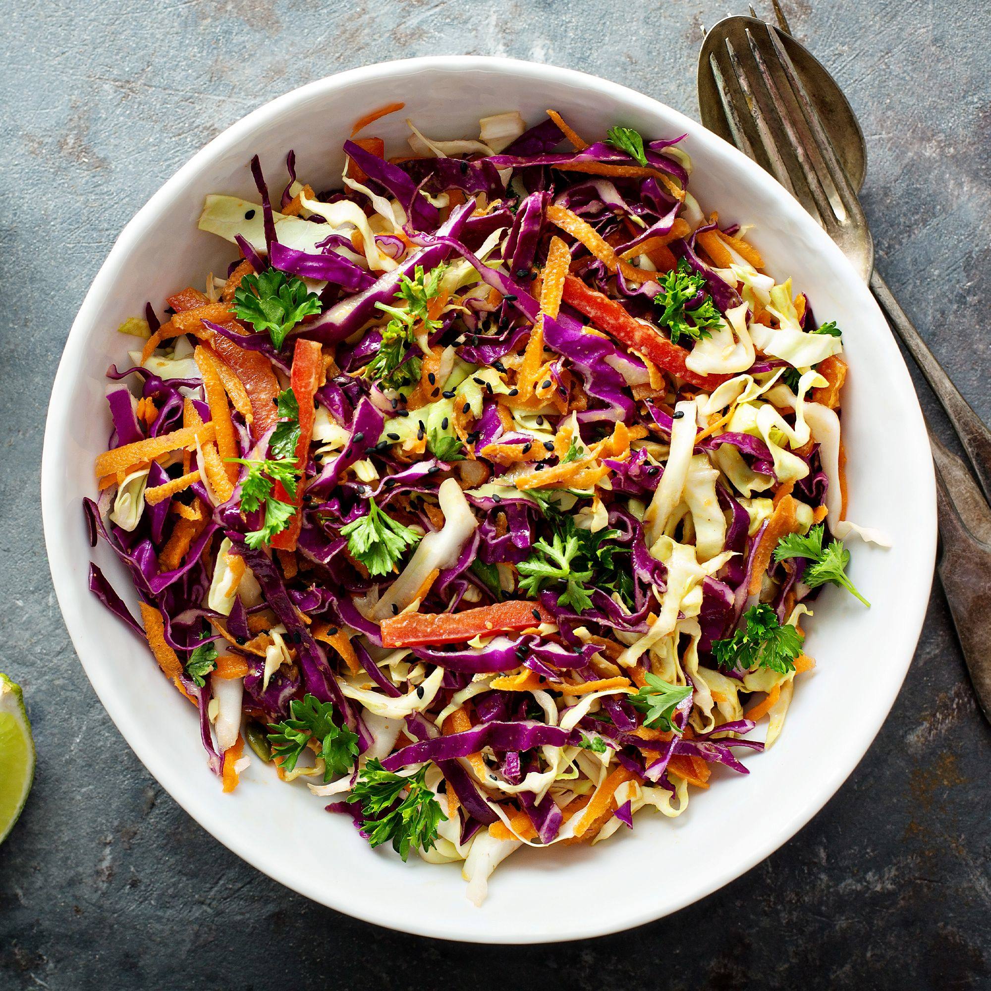 Ginger Lime Cabbage Slaw Recipe