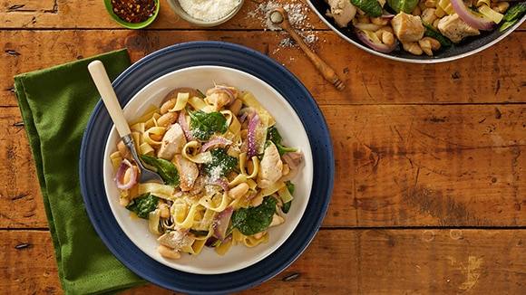 Chicken, Cannellini Beans & Spinach Chicken, Cannellini Beans & Spinach
