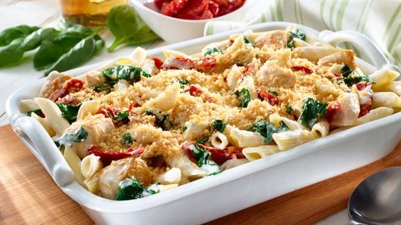 Chicken & Pasta Florentine Casserole Chicken & Pasta Florentine Casserole
