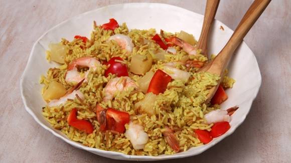 Island-Style Shrimp & Rice Island-Style Shrimp & Rice