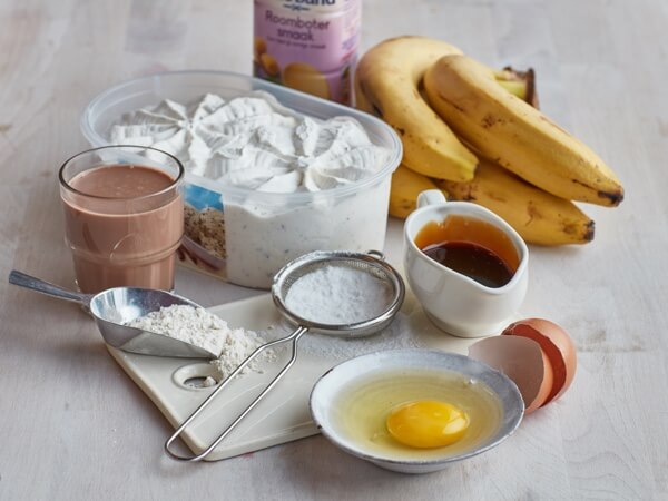 Hoe 'Chocoladepannenkoeken met straciatella ijs' bereiden.